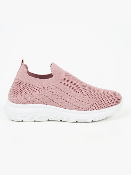 Piazza Shoes Women's Slip-Ons Pink