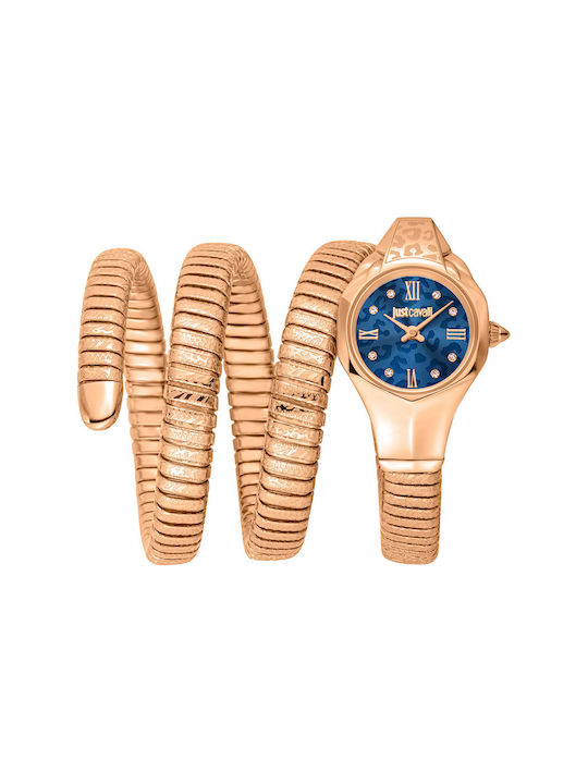 Just Cavalli Uhr mit Rose Gold Metallarmband