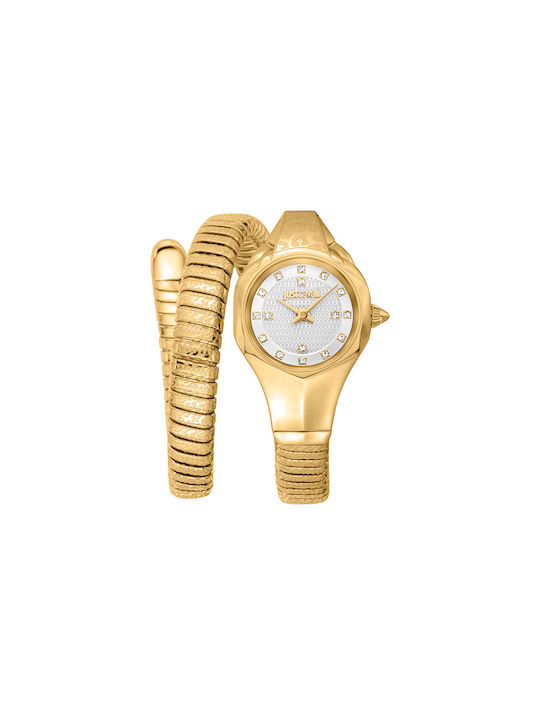 Just Cavalli Uhr mit Gold Metallarmband