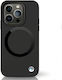 BMW Umschlag Rückseite Silikon Schwarz (Apple iPhone 14 Pro)
