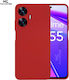 Sonique Back Cover Σιλικόνης Κόκκινο (Realme C55)