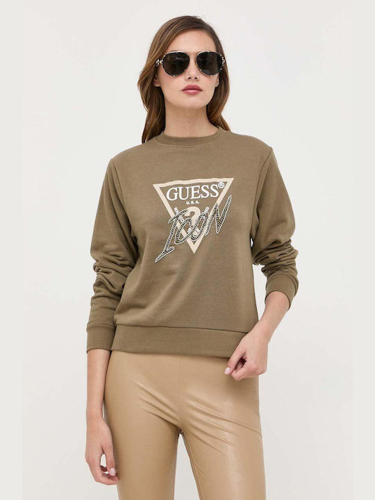 Guess Women's Sweatshirt Green