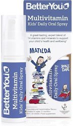 BetterYou MultiVit Junior Multivitamin for Energy, Immune System Boost & Hair 25ml