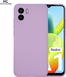 Sonique Back Cover Σιλικόνης Μωβ (Redmi A1 / A2)