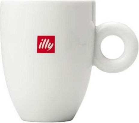 Illy Mug Ceramic White 300ml