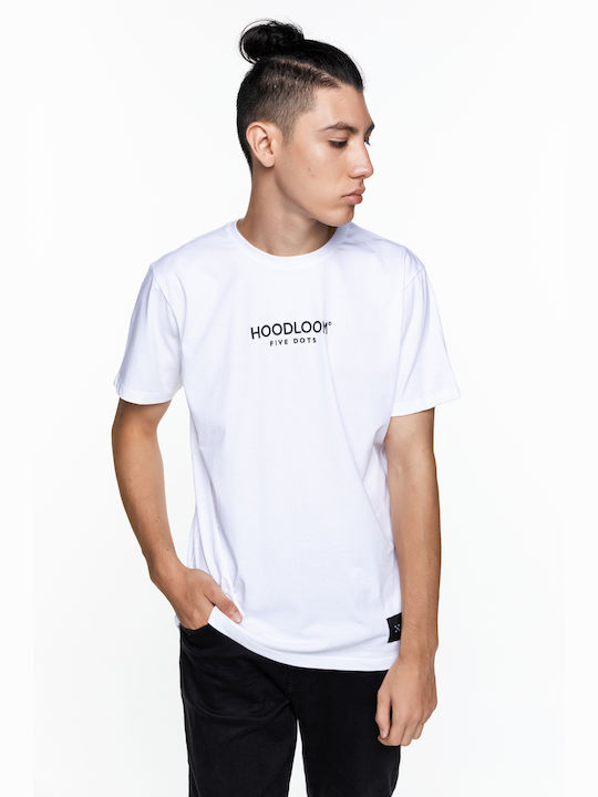 HoodLoom Men's Short Sleeve T-shirt White