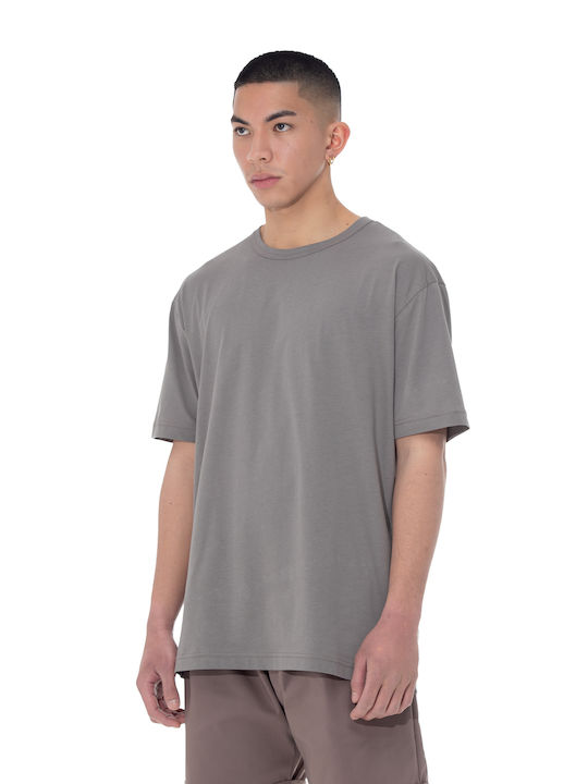 Ne En Aout Men's Short Sleeve T-shirt Gray