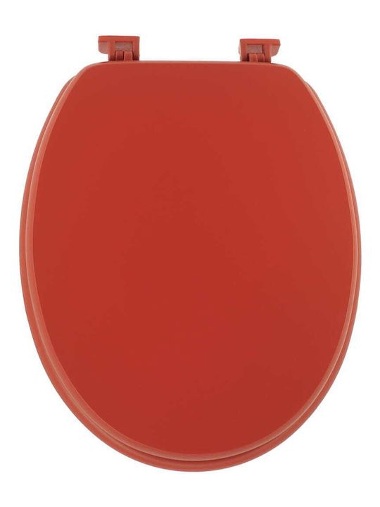 Eurocasa Καπάκι Λεκάνης Ξύλινο 43x36cm Πορτοκαλί