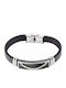 Art Men's Bracelet Id made of Steel