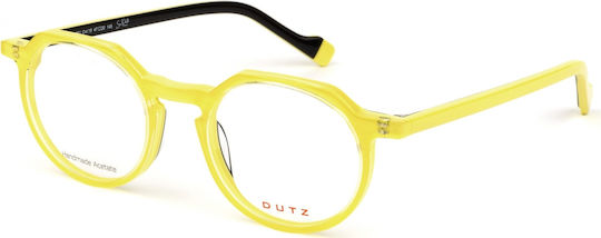 Dutz Eyewear Γυναικείος Κοκκάλινος Σκελετός Γυαλιών σε Κίτρινο Χρώμα DZ2251 15