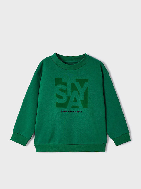 Mayoral Kids Sweatshirt Green stay