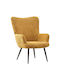 C-06 Ohrensessel Gelb 80x75x97cm