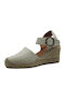 Women's Platform Espadrilles White