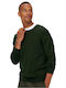 Langarm-Pullover Khaki