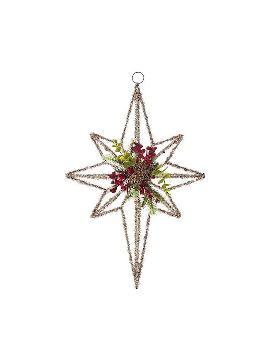 Iliadis Christmas Star Ornament Ecru