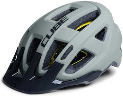 Cube Road Bicycle Helmet Gray