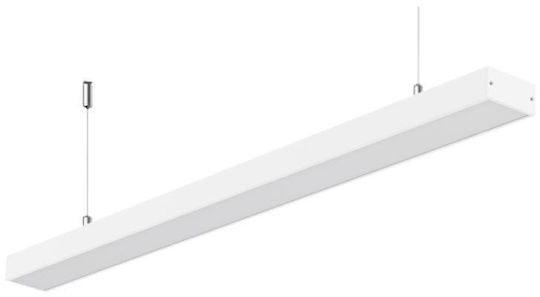 Elvhx LED Γραμμικό Φωτιστικό Οροφής 40W Ψυχρό Λευκό IP20 Μ120xY120εκ.