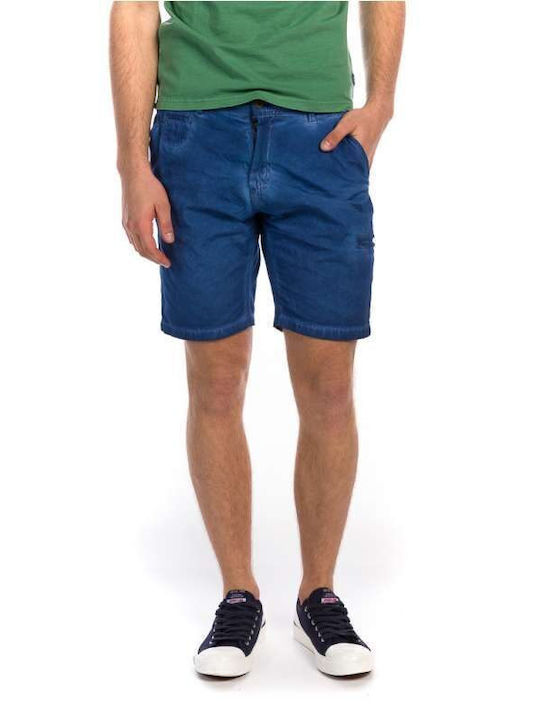 Devergo Sportliche Herrenshorts Blau