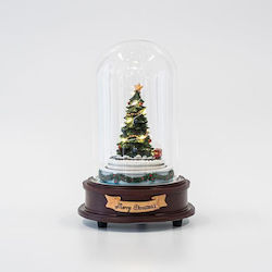 Eurolamp Weihnachtliche Schneekugel Beleuchtet Batterie 13.5x13.5x20cm 1Stück