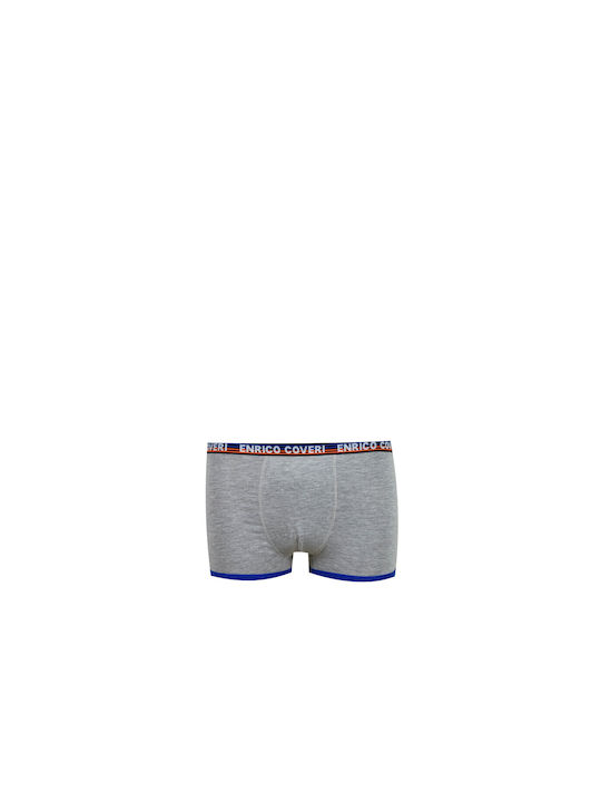 Enrico Coveri Kinder-Boxershorts Gray