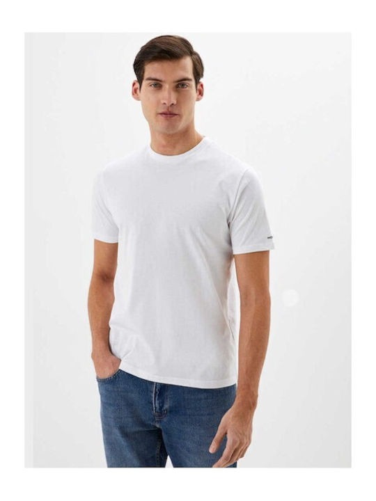 Mexx Herren T-Shirt Kurzarm Weiß