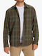 Coastline Long-sleeved Flannel Shirt Checked Brown