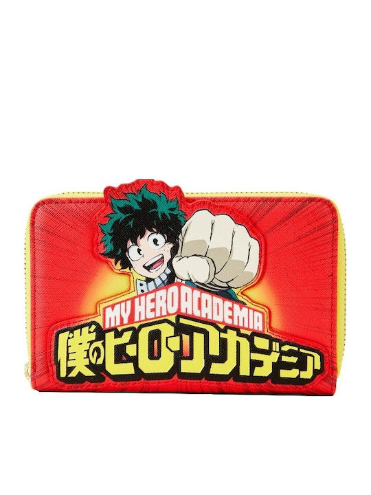 Loungefly Kids Wallet with Coins with Zipper My Hero Academia Izuku Punch Zip Around