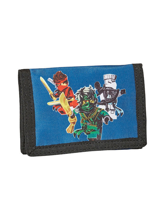 Lego Wallet for Boys with Velcro Blue 10103-2303