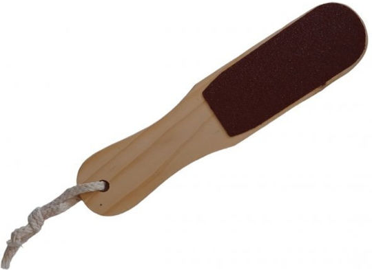 Ro-Ro Accessories Raspă de Picioare cu Hârtie Abrazivă cu Mâner de Lemn RS123