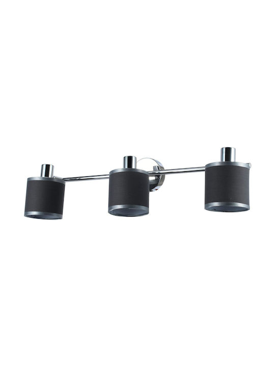 ARlight WLC 5216-3 SL Τριπλό Σποτ με Ντουί E14 σε Ασημί Χρώμα