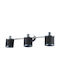 ARlight WLC 5216-3 SL Τριπλό Σποτ με Ντουί E14 σε Ασημί Χρώμα