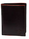 Leather Men's Wallet Classic Dark Brown