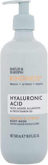 Baylis & Harding Kidness+ Hyaluronic Acid Κρεμώδες Αφρόλουτρο με Υαλουρονικό Οξύ Ενυδατικό 500ml