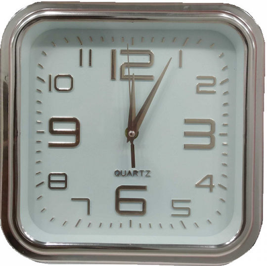 Wall Clock Metallic Pink Ø25cm