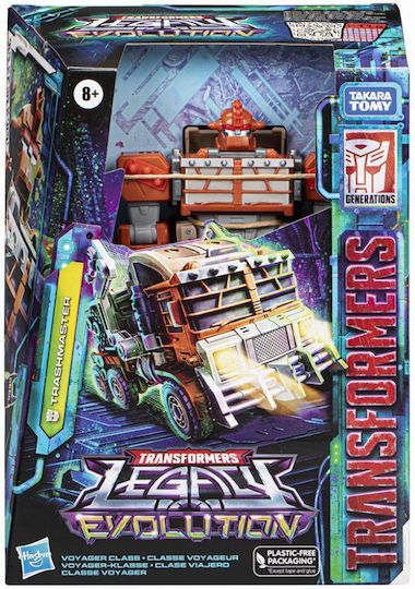 Action Figure Trashmaster Transformers for 8+ years old Years 18cm.