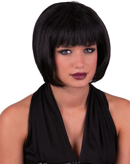 Carnival Wig Square Brunette