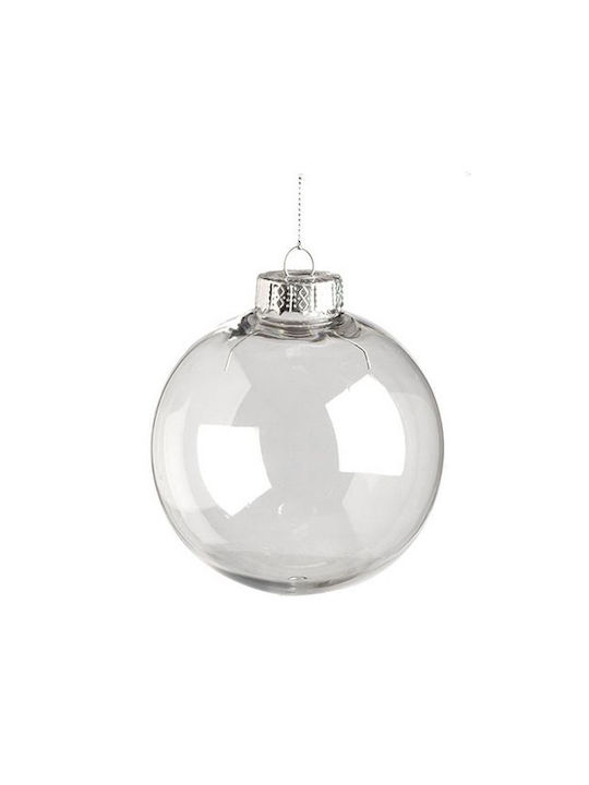 Christmas Plastic Ball Ornament Transparent