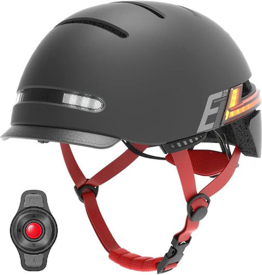 Livall BH51M Cască pentru Scutere electrice Mare/57-61cm în Culoarea Negru