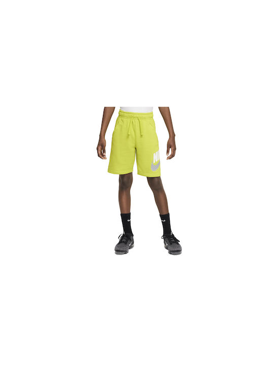 Nike Kids Fabric Sports Shorts Green