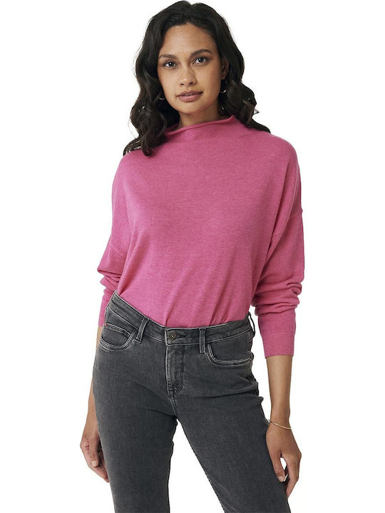 Mexx Women's Long Sleeve Sweater Turtleneck Fuc...
