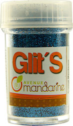 Avenue Mandarine Златен прах Глитър Син във Сол...