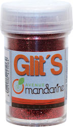 Avenue Mandarine Goldstaub Glitter Rote 14gr Avenue Mandarine Goldstaub Glitter Rote 14gr