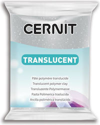 Cernit Glitter Ασημί 56gr