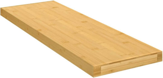 Shelf Wall Bamboo 60x20x2.5cm