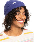 Roxy Beanie Unisex Σκούφος Πλεκτός σε Μωβ χρώμα
