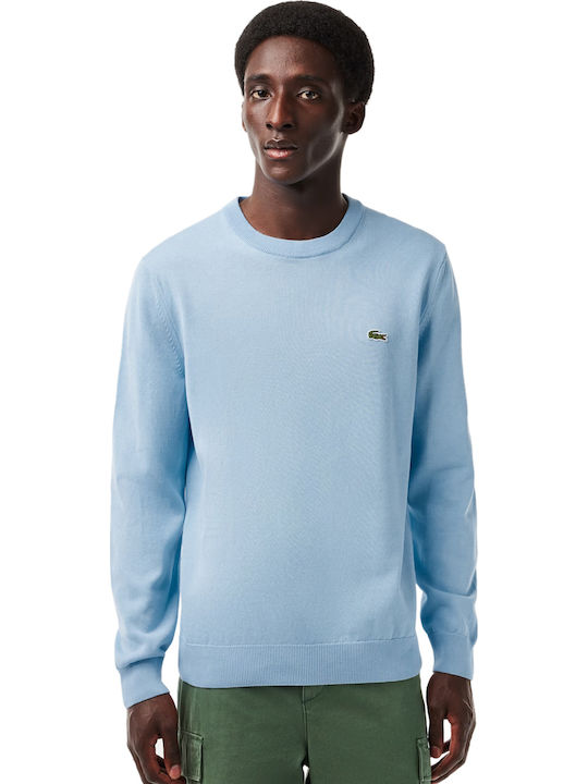 Lacoste Πουλόβερ Μακρυμάνικο Γαλάζιο