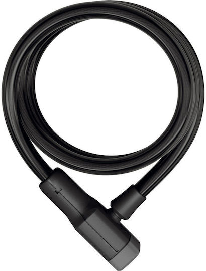 Abus Racer Κλειδαριά Ποδηλάτου Κουλούρα με Κλειδί Μαύρη