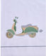 La Christine Set Christening Oilcloths Vespa Ec...