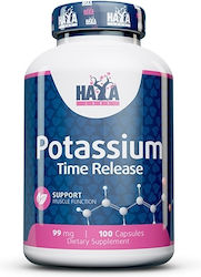 Haya Labs Potassium Time Release 99mg 100 veg. Kappen Haya Labs Potassium Time Release 99mg 100 veg. Kappen