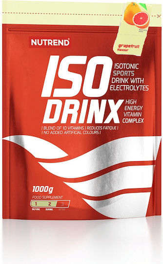 Nutrend IsoDrinx Isotonic Sports Drink With Electrolytes Grapefruit 1000gr